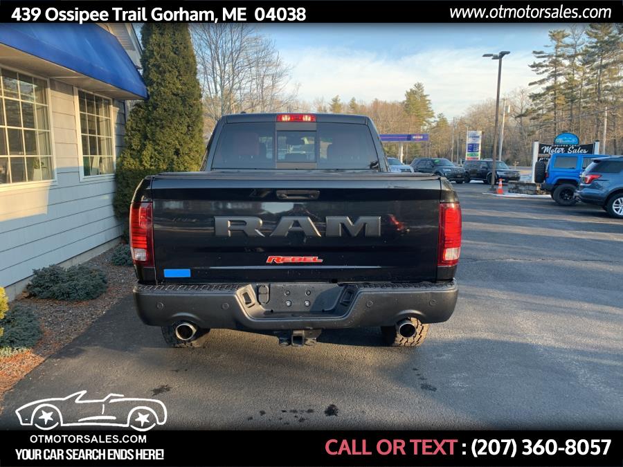 2017 Ram 1500 Rebel 4x4 Crew Cab 5''7" Box, available for sale in Gorham, Maine | Ossipee Trail Motor Sales. Gorham, Maine 2017 Ram 1500 Rebel 4x4 Crew Cab 5''7" Box, available for sale in Gorham, Maine | Ossipee Trail Motor Sales. Gorham, Maine