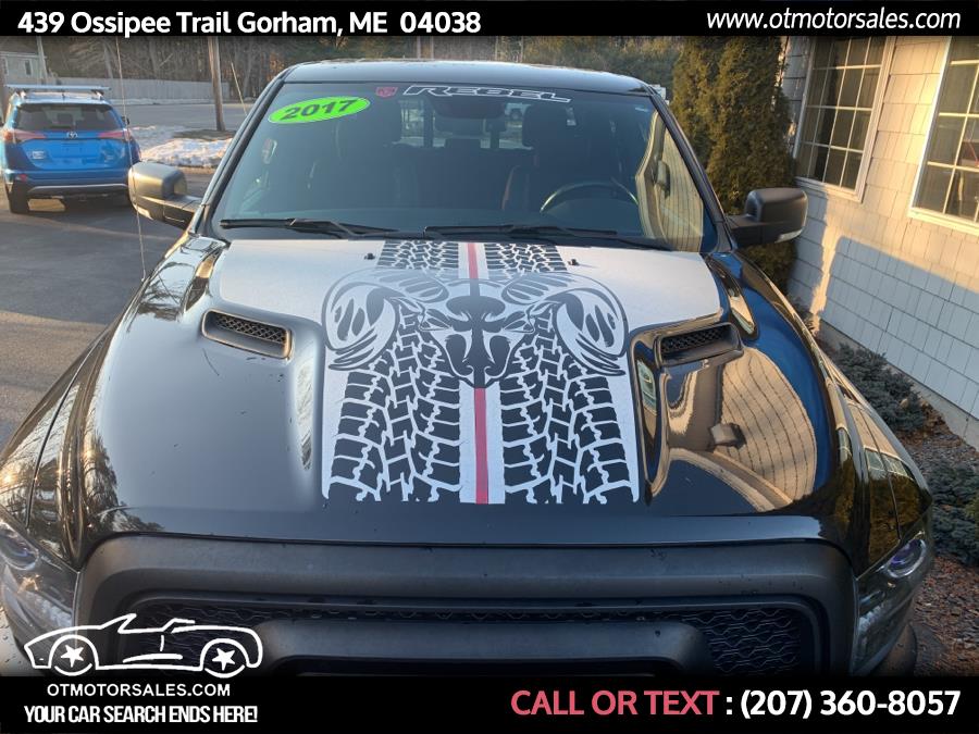 2017 Ram 1500 Rebel 4x4 Crew Cab 5''7" Box, available for sale in Gorham, Maine | Ossipee Trail Motor Sales. Gorham, Maine 2017 Ram 1500 Rebel 4x4 Crew Cab 5''7" Box, available for sale in Gorham, Maine | Ossipee Trail Motor Sales. Gorham, Maine