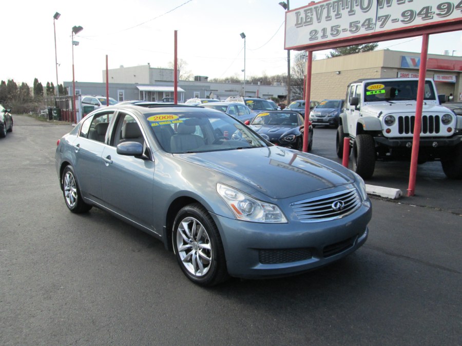 2008 Infiniti G35 Sedan 4dr x AWD, available for sale in Levittown, Pennsylvania | Levittown Auto. Levittown, Pennsylvania 2008 Infiniti G35 Sedan 4dr x AWD, available for sale in Levittown, Pennsylvania | Levittown Auto. Levittown, Pennsylvania