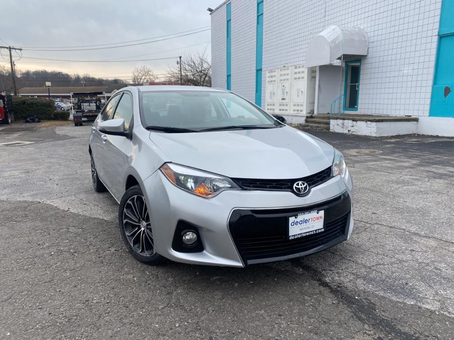 2016 Toyota Corolla 4dr Sdn CVT S (Natl), available for sale in Milford, Connecticut | Dealertown Auto Wholesalers. Milford, Connecticut 2016 Toyota Corolla 4dr Sdn CVT S (Natl), available for sale in Milford, Connecticut | Dealertown Auto Wholesalers. Milford, Connecticut