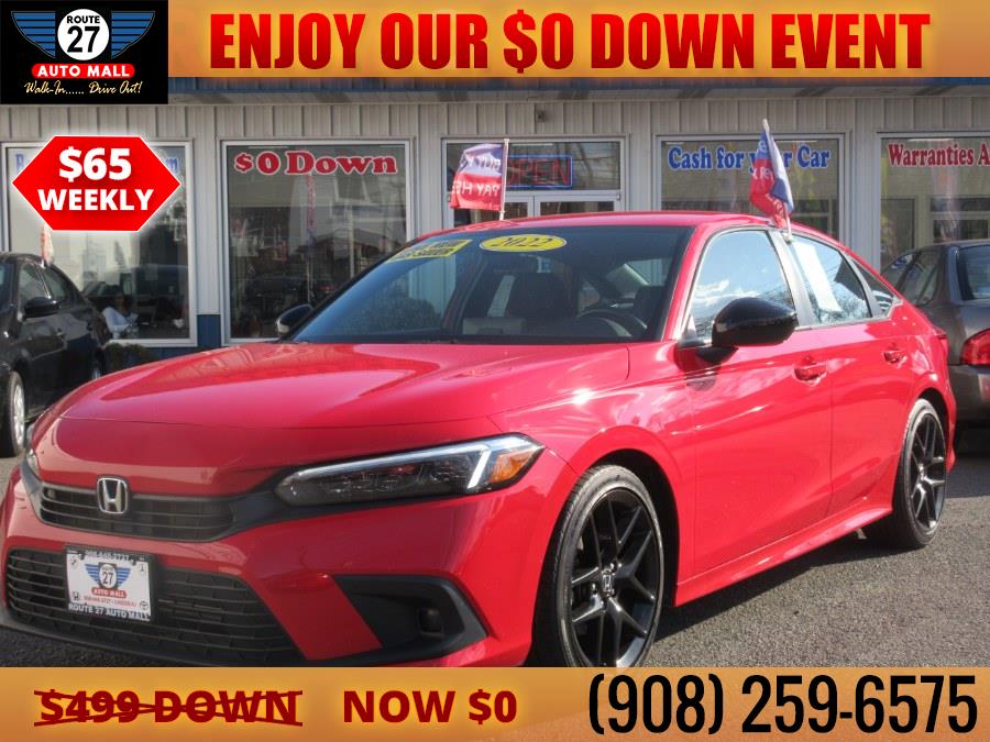2022 Honda Civic Sedan Sport CVT, available for sale in Linden, New Jersey | Route 27 Auto Mall. Linden, New Jersey