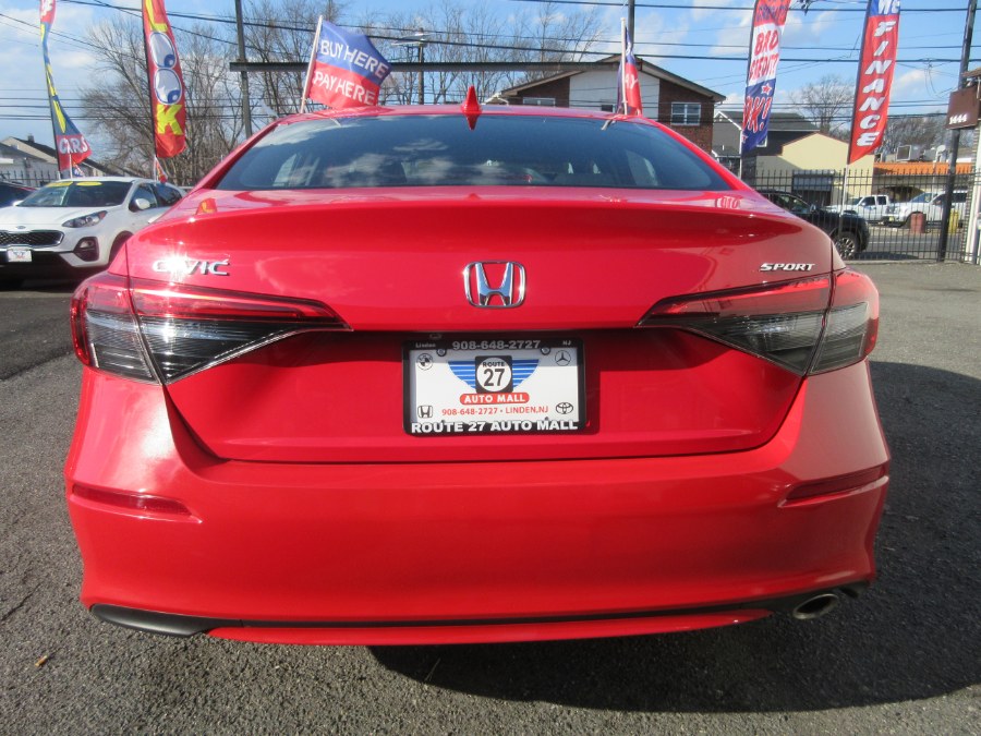 2022 Honda Civic Sedan Sport CVT, available for sale in Linden, New Jersey | Route 27 Auto Mall. Linden, New Jersey 2022 Honda Civic Sedan Sport CVT, available for sale in Linden, New Jersey | Route 27 Auto Mall. Linden, New Jersey
