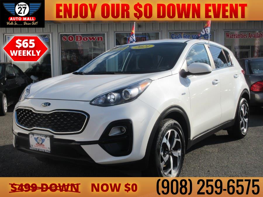 2021 Kia Sportage LX AWD, available for sale in Linden, New Jersey | Route 27 Auto Mall. Linden, New Jersey