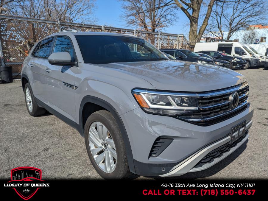 2020 Volkswagen Atlas Cross Sport 3.6L V6 SE w/Technology 4MOTION, available for sale in Long Island City, New York | Luxury Of Queens. Long Island City, New York 2020 Volkswagen Atlas Cross Sport 3.6L V6 SE w/Technology 4MOTION, available for sale in Long Island City, New York | Luxury Of Queens. Long Island City, New York