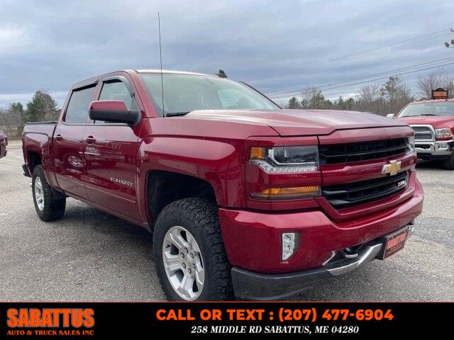 2018 Chevrolet Silverado 1500 4WD Crew Cab 143.5" LT w/1LT, available for sale in Sabattus, Maine | Sabattus Auto and Truck Sales Inc. Sabattus, Maine 2018 Chevrolet Silverado 1500 4WD Crew Cab 143.5" LT w/1LT, available for sale in Sabattus, Maine | Sabattus Auto and Truck Sales Inc. Sabattus, Maine