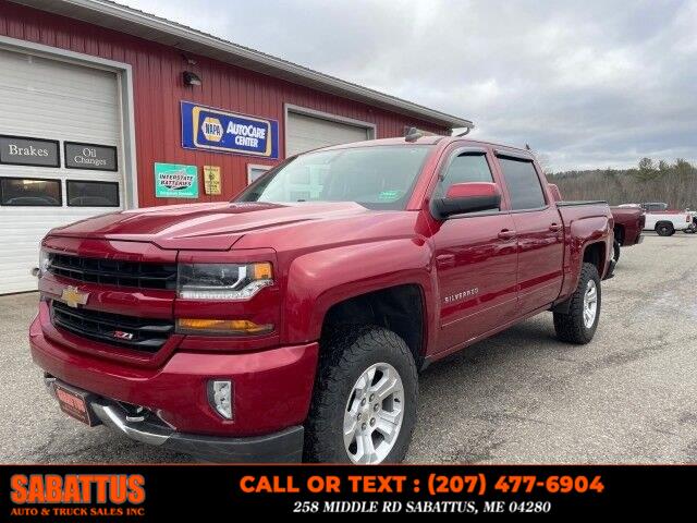 2018 Chevrolet Silverado 1500 4WD Crew Cab 143.5" LT w/1LT, available for sale in Sabattus, Maine | Sabattus Auto and Truck Sales Inc. Sabattus, Maine 2018 Chevrolet Silverado 1500 4WD Crew Cab 143.5" LT w/1LT, available for sale in Sabattus, Maine | Sabattus Auto and Truck Sales Inc. Sabattus, Maine