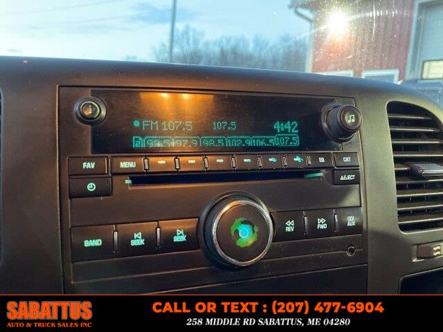 2013 GMC Sierra 2500HD 4WD Ext Cab 144.2" Work Truck, available for sale in Sabattus, Maine | Sabattus Auto and Truck Sales Inc. Sabattus, Maine 2013 GMC Sierra 2500HD 4WD Ext Cab 144.2" Work Truck, available for sale in Sabattus, Maine | Sabattus Auto and Truck Sales Inc. Sabattus, Maine