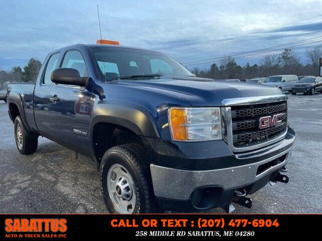 2013 GMC Sierra 2500HD 4WD Ext Cab 144.2" Work Truck, available for sale in Sabattus, Maine | Sabattus Auto and Truck Sales Inc. Sabattus, Maine 2013 GMC Sierra 2500HD 4WD Ext Cab 144.2" Work Truck, available for sale in Sabattus, Maine | Sabattus Auto and Truck Sales Inc. Sabattus, Maine