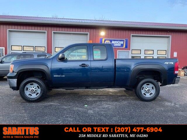2013 GMC Sierra 2500HD 4WD Ext Cab 144.2" Work Truck, available for sale in Sabattus, Maine | Sabattus Auto and Truck Sales Inc. Sabattus, Maine 2013 GMC Sierra 2500HD 4WD Ext Cab 144.2" Work Truck, available for sale in Sabattus, Maine | Sabattus Auto and Truck Sales Inc. Sabattus, Maine