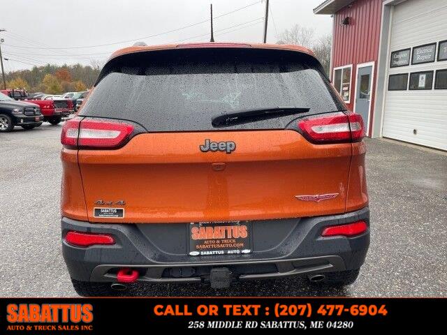 2016 Jeep Cherokee 4WD 4dr Trailhawk, available for sale in Sabattus, Maine | Sabattus Auto and Truck Sales Inc. Sabattus, Maine 2016 Jeep Cherokee 4WD 4dr Trailhawk, available for sale in Sabattus, Maine | Sabattus Auto and Truck Sales Inc. Sabattus, Maine