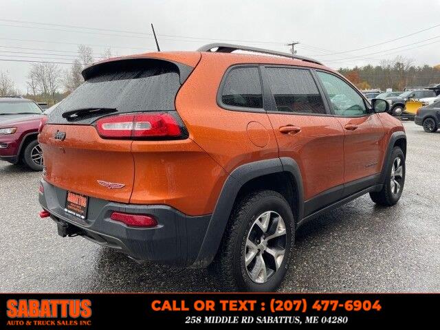 2016 Jeep Cherokee 4WD 4dr Trailhawk, available for sale in Sabattus, Maine | Sabattus Auto and Truck Sales Inc. Sabattus, Maine 2016 Jeep Cherokee 4WD 4dr Trailhawk, available for sale in Sabattus, Maine | Sabattus Auto and Truck Sales Inc. Sabattus, Maine
