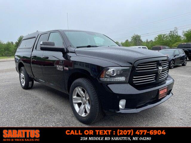 2014 Ram 1500 4WD Quad Cab 140.5" Sport, available for sale in Sabattus, Maine | Sabattus Auto and Truck Sales Inc. Sabattus, Maine 2014 Ram 1500 4WD Quad Cab 140.5" Sport, available for sale in Sabattus, Maine | Sabattus Auto and Truck Sales Inc. Sabattus, Maine