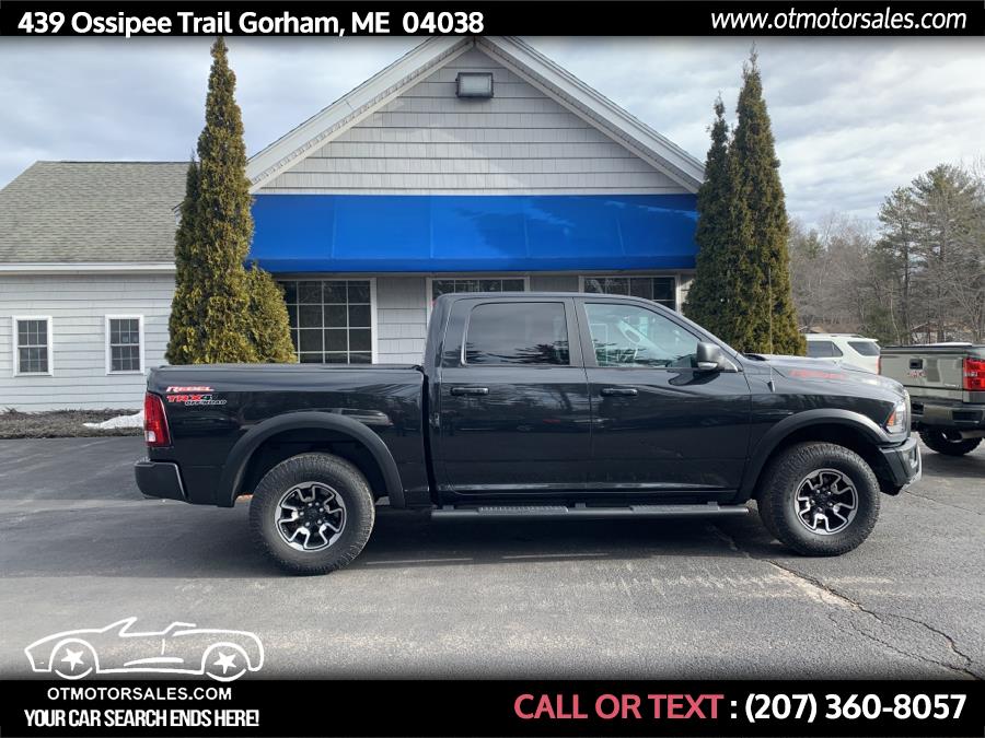 2017 Ram 1500 Rebel 4x4 Crew Cab 5''7" Box, available for sale in Gorham, Maine | Ossipee Trail Motor Sales. Gorham, Maine