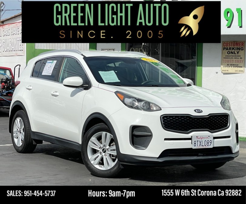 2018 Kia Sportage LX FWD, available for sale in Corona, California | Green Light Auto. Corona, California 2018 Kia Sportage LX FWD, available for sale in Corona, California | Green Light Auto. Corona, California
