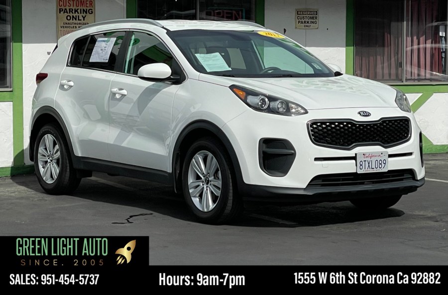 2018 Kia Sportage LX FWD, available for sale in Corona, California | Green Light Auto. Corona, California 2018 Kia Sportage LX FWD, available for sale in Corona, California | Green Light Auto. Corona, California