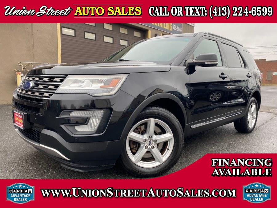 2016 Ford Explorer 4WD 4dr XLT, available for sale in West Springfield, Massachusetts | Union Street Auto Sales. West Springfield, Massachusetts 2016 Ford Explorer 4WD 4dr XLT, available for sale in West Springfield, Massachusetts | Union Street Auto Sales. West Springfield, Massachusetts