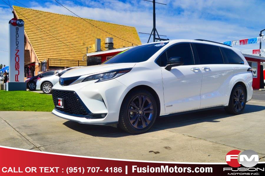 2021 Toyota Sienna XSE FWD 7-Passenger (Natl), available for sale in Moreno Valley, California | Fusion Motors Inc. Moreno Valley, California