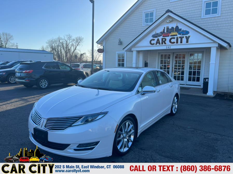 2014 Lincoln MKZ 4dr Sdn AWD, available for sale in East Windsor, Connecticut | Car City LLC. East Windsor, Connecticut