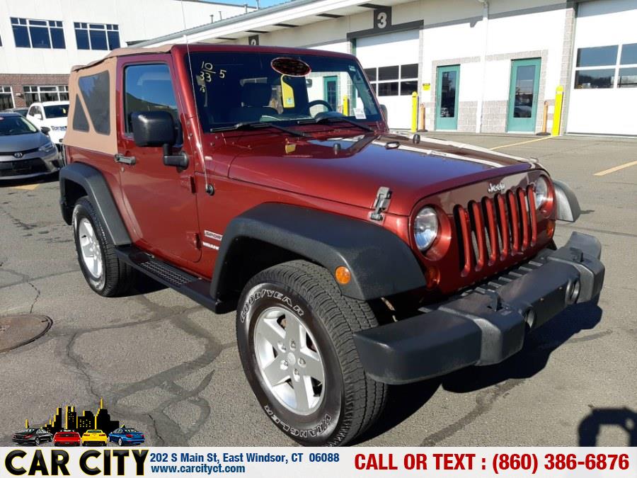2010 Jeep Wrangler 4WD 2dr Sport, available for sale in East Windsor, Connecticut | Car City LLC. East Windsor, Connecticut