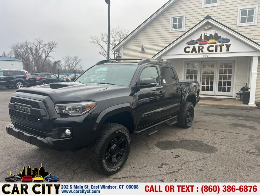 2017 Toyota Tacoma TRD Sport Double Cab 5'' Bed V6 4x4 MT (Natl), available for sale in East Windsor, Connecticut | Car City LLC. East Windsor, Connecticut