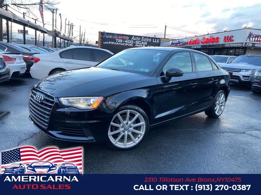 2016 Audi A3 4dr Sdn quattro 2.0T Premium, available for sale in Bronx, New York | Americarna Auto Sales LLC. Bronx, New York 2016 Audi A3 4dr Sdn quattro 2.0T Premium, available for sale in Bronx, New York | Americarna Auto Sales LLC. Bronx, New York
