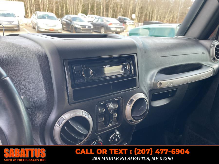 2015 Jeep Wrangler Unlimited 4WD 4dr Sport, available for sale in Sabattus, Maine | Sabattus Auto and Truck Sales Inc. Sabattus, Maine 2015 Jeep Wrangler Unlimited 4WD 4dr Sport, available for sale in Sabattus, Maine | Sabattus Auto and Truck Sales Inc. Sabattus, Maine