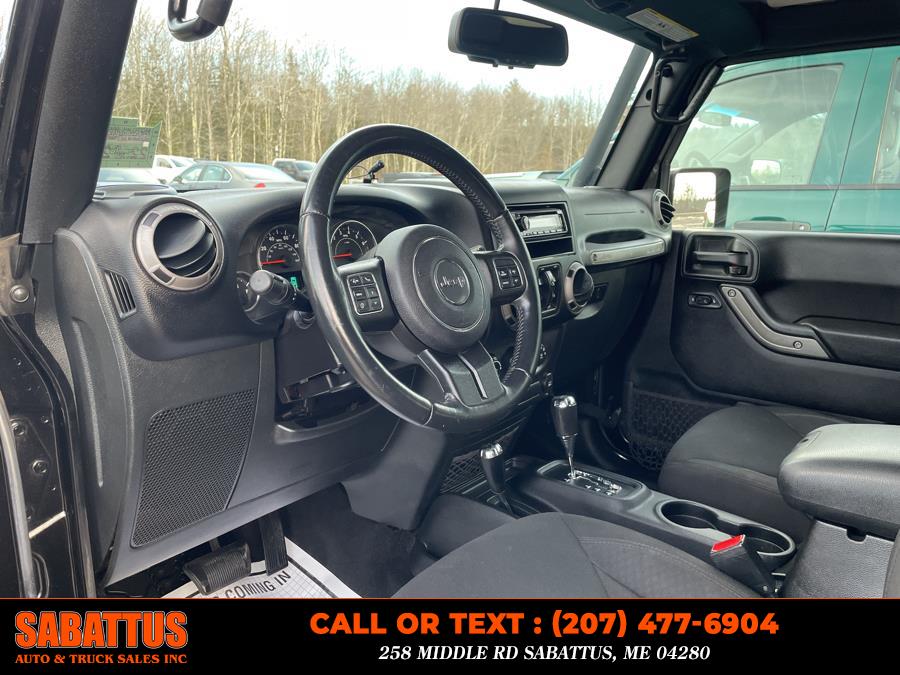 2015 Jeep Wrangler Unlimited 4WD 4dr Sport, available for sale in Sabattus, Maine | Sabattus Auto and Truck Sales Inc. Sabattus, Maine 2015 Jeep Wrangler Unlimited 4WD 4dr Sport, available for sale in Sabattus, Maine | Sabattus Auto and Truck Sales Inc. Sabattus, Maine