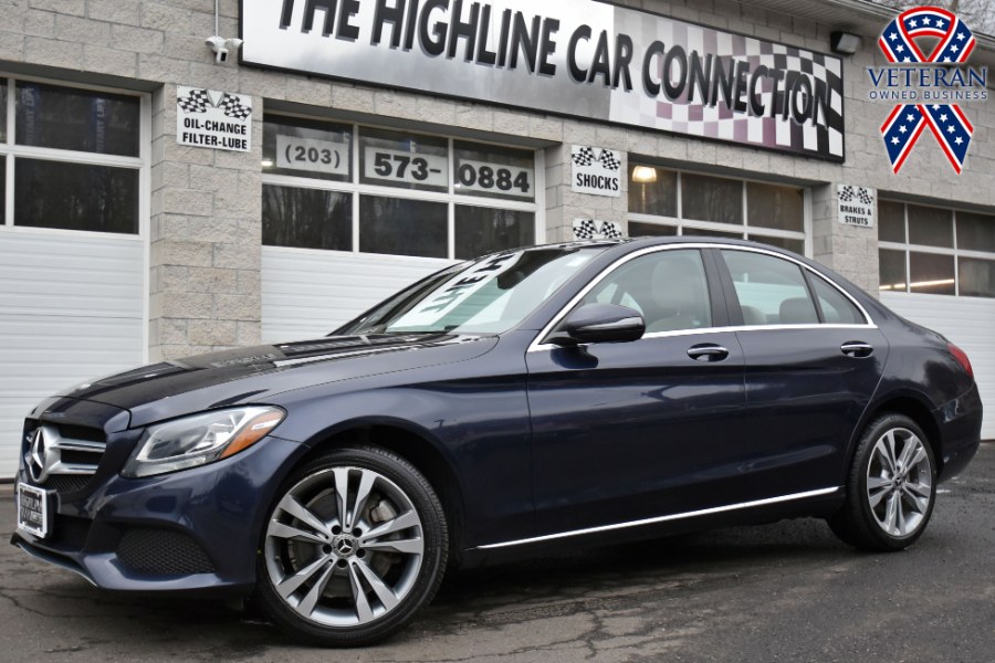 2018 Mercedes-Benz C-Class C 300 4MATIC Sedan, available for sale in Waterbury, Connecticut | Highline Car Connection. Waterbury, Connecticut