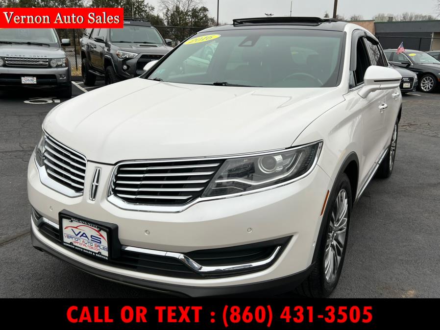 2016 Lincoln MKX AWD 4dr Reserve, available for sale in Manchester, Connecticut | Vernon Auto Sale & Service. Manchester, Connecticut