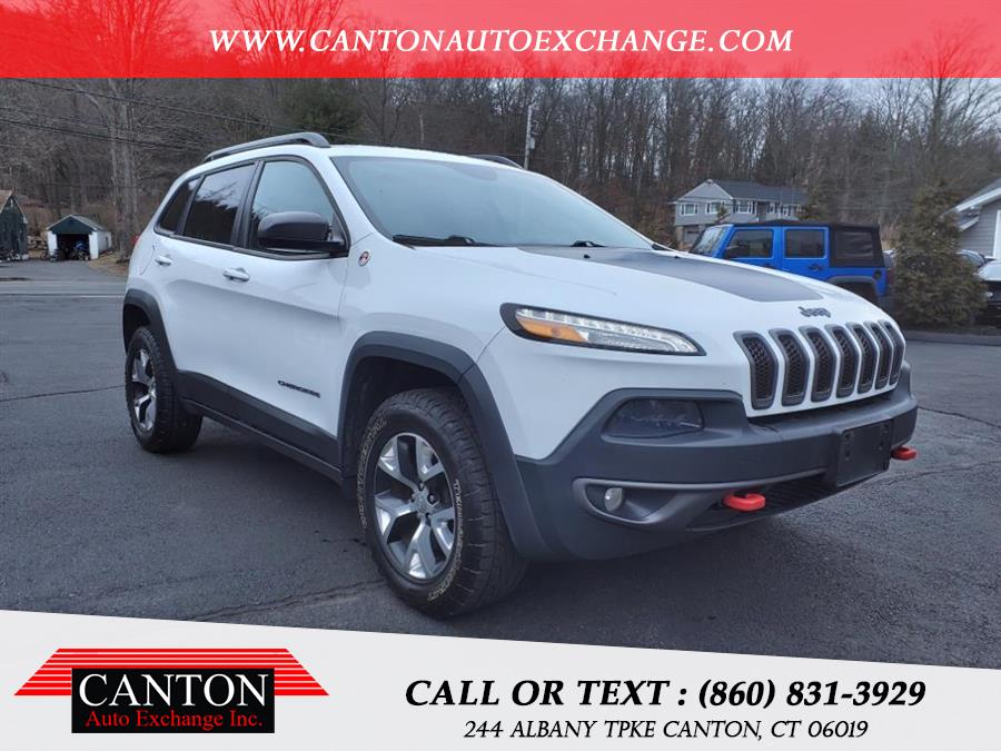 2014 Jeep Cherokee Trailhawk, available for sale in Canton, Connecticut | Canton Auto Exchange. Canton, Connecticut 2014 Jeep Cherokee Trailhawk, available for sale in Canton, Connecticut | Canton Auto Exchange. Canton, Connecticut