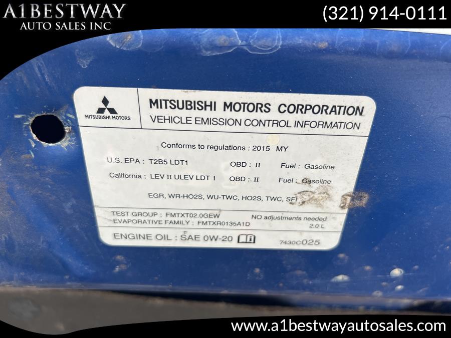 2015 Mitsubishi Outlander Sport 2WD 4dr CVT SE, available for sale in Melbourne, Florida | A1 Bestway Auto Sales Inc.. Melbourne, Florida 2015 Mitsubishi Outlander Sport 2WD 4dr CVT SE, available for sale in Melbourne, Florida | A1 Bestway Auto Sales Inc.. Melbourne, Florida