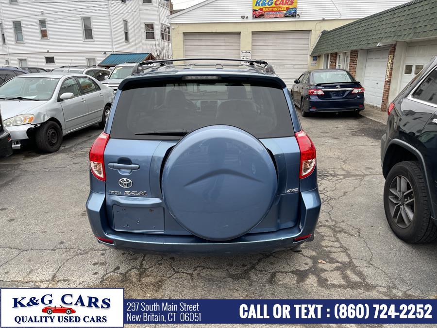 2008 Toyota RAV4 4WD 4dr 4-cyl 4-Spd AT, available for sale in New Britain, Connecticut | K and G Cars . New Britain, Connecticut 2008 Toyota RAV4 4WD 4dr 4-cyl 4-Spd AT, available for sale in New Britain, Connecticut | K and G Cars . New Britain, Connecticut