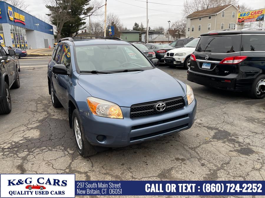 2008 Toyota RAV4 4WD 4dr 4-cyl 4-Spd AT, available for sale in New Britain, Connecticut | K and G Cars . New Britain, Connecticut 2008 Toyota RAV4 4WD 4dr 4-cyl 4-Spd AT, available for sale in New Britain, Connecticut | K and G Cars . New Britain, Connecticut