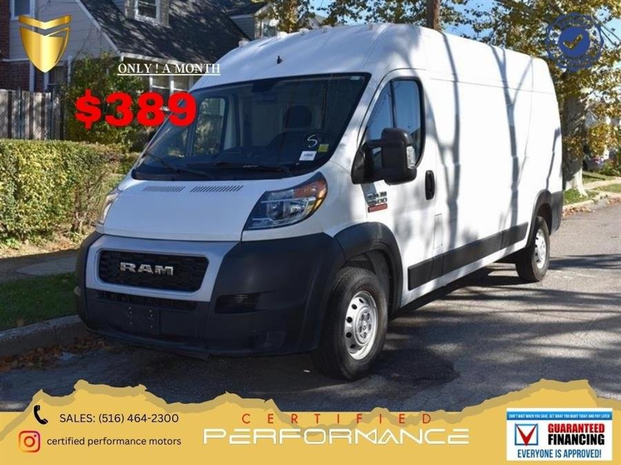 2019 Ram Promaster 2500 High Roof, available for sale in Valley Stream, New York | Certified Performance Motors. Valley Stream, New York