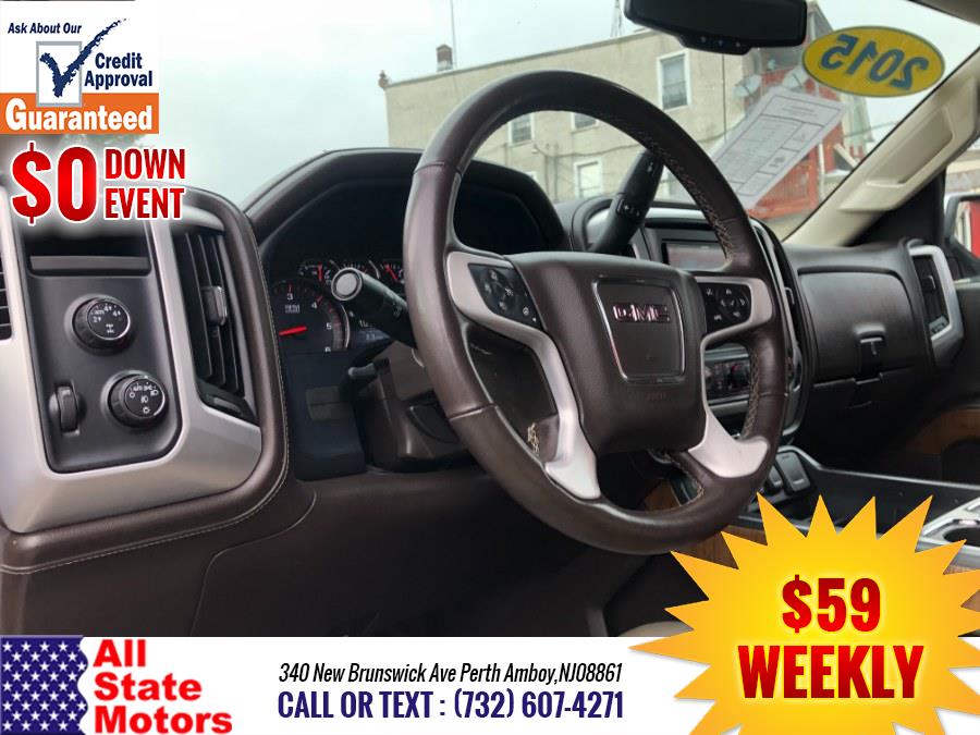 2015 GMC Sierra 1500 4WD Double Cab 143.5" SLT, available for sale in Perth Amboy, New Jersey | All State Motor Inc. Perth Amboy, New Jersey 2015 GMC Sierra 1500 4WD Double Cab 143.5" SLT, available for sale in Perth Amboy, New Jersey | All State Motor Inc. Perth Amboy, New Jersey