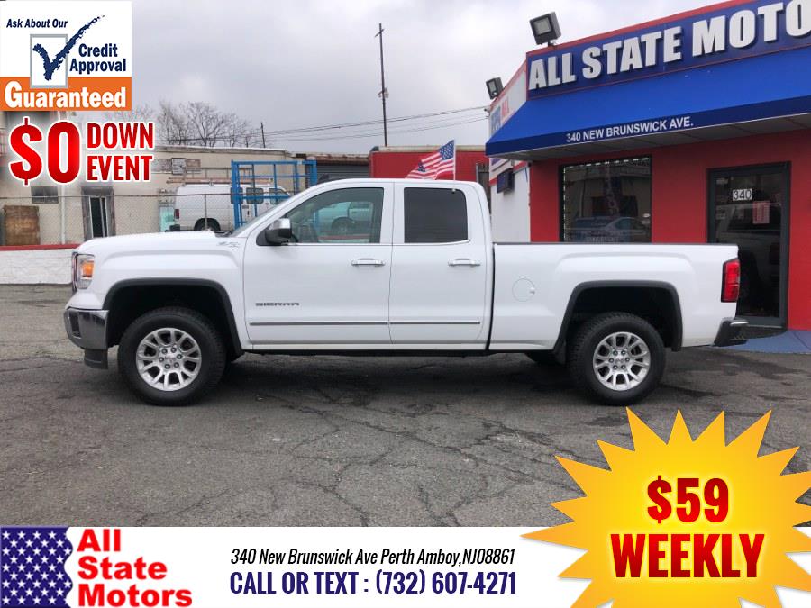 2015 GMC Sierra 1500 4WD Double Cab 143.5" SLT, available for sale in Perth Amboy, New Jersey | All State Motor Inc. Perth Amboy, New Jersey 2015 GMC Sierra 1500 4WD Double Cab 143.5" SLT, available for sale in Perth Amboy, New Jersey | All State Motor Inc. Perth Amboy, New Jersey