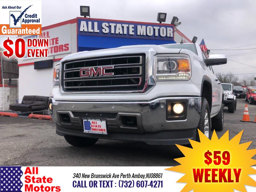 2015 GMC Sierra 1500 4WD Double Cab 143.5" SLT, available for sale in Perth Amboy, New Jersey | All State Motor Inc. Perth Amboy, New Jersey 2015 GMC Sierra 1500 4WD Double Cab 143.5" SLT, available for sale in Perth Amboy, New Jersey | All State Motor Inc. Perth Amboy, New Jersey