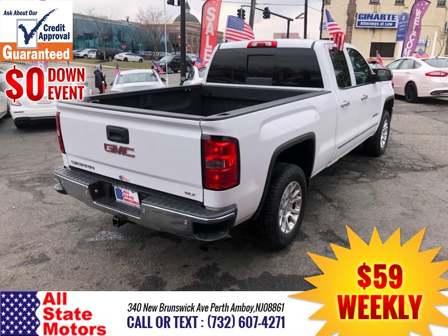 2015 GMC Sierra 1500 4WD Double Cab 143.5" SLT, available for sale in Perth Amboy, New Jersey | All State Motor Inc. Perth Amboy, New Jersey 2015 GMC Sierra 1500 4WD Double Cab 143.5" SLT, available for sale in Perth Amboy, New Jersey | All State Motor Inc. Perth Amboy, New Jersey