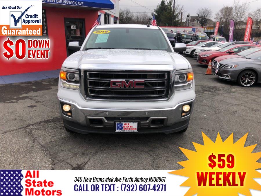 2015 GMC Sierra 1500 4WD Double Cab 143.5" SLT, available for sale in Perth Amboy, New Jersey | All State Motor Inc. Perth Amboy, New Jersey 2015 GMC Sierra 1500 4WD Double Cab 143.5" SLT, available for sale in Perth Amboy, New Jersey | All State Motor Inc. Perth Amboy, New Jersey