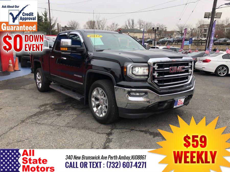 2017 GMC Sierra 1500 4WD Double Cab 143.5" SLT, available for sale in Perth Amboy, New Jersey | All State Motor Inc. Perth Amboy, New Jersey 2017 GMC Sierra 1500 4WD Double Cab 143.5" SLT, available for sale in Perth Amboy, New Jersey | All State Motor Inc. Perth Amboy, New Jersey