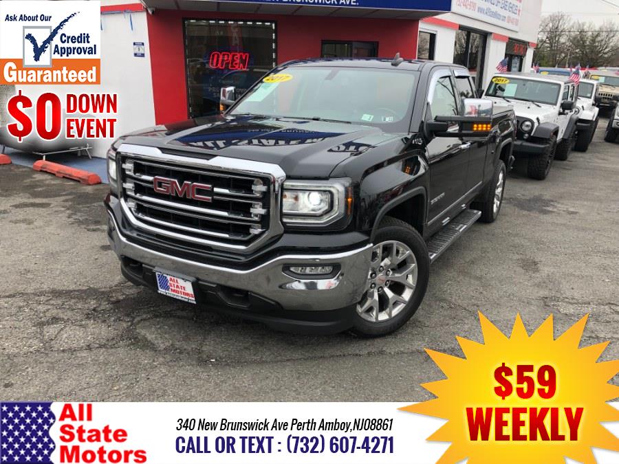 2017 GMC Sierra 1500 4WD Double Cab 143.5" SLT, available for sale in Perth Amboy, New Jersey | All State Motor Inc. Perth Amboy, New Jersey 2017 GMC Sierra 1500 4WD Double Cab 143.5" SLT, available for sale in Perth Amboy, New Jersey | All State Motor Inc. Perth Amboy, New Jersey