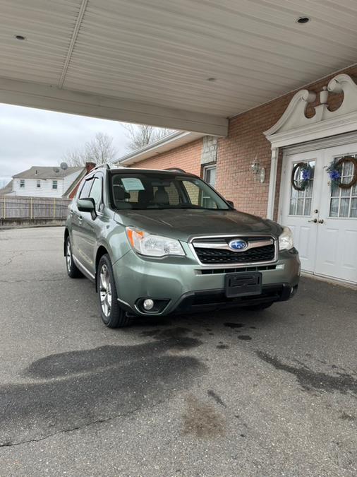 2015 Subaru Forester 4dr CVT 2.5i Touring PZEV, available for sale in New Britain, Connecticut | Supreme Automotive. New Britain, Connecticut