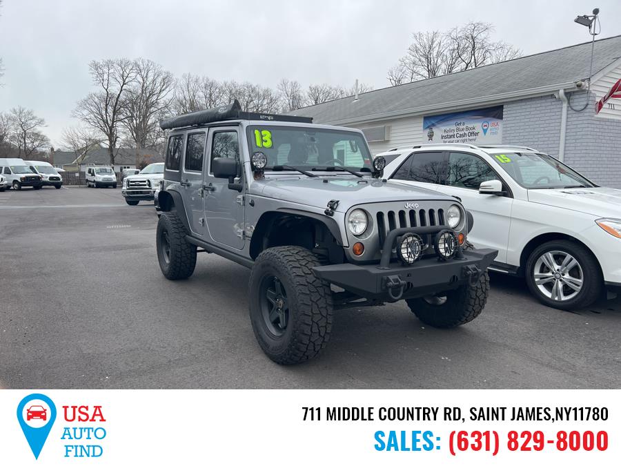 2013 Jeep Wrangler Unlimited 4WD 4dr Sport, available for sale in Saint James, New York | USA Auto Find. Saint James, New York