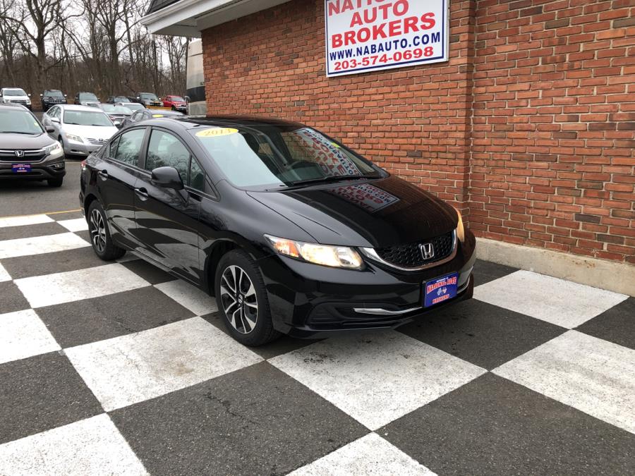 2013 Honda Civic Sdn 4dr Auto EX, available for sale in Waterbury, Connecticut | National Auto Brokers, Inc.. Waterbury, Connecticut