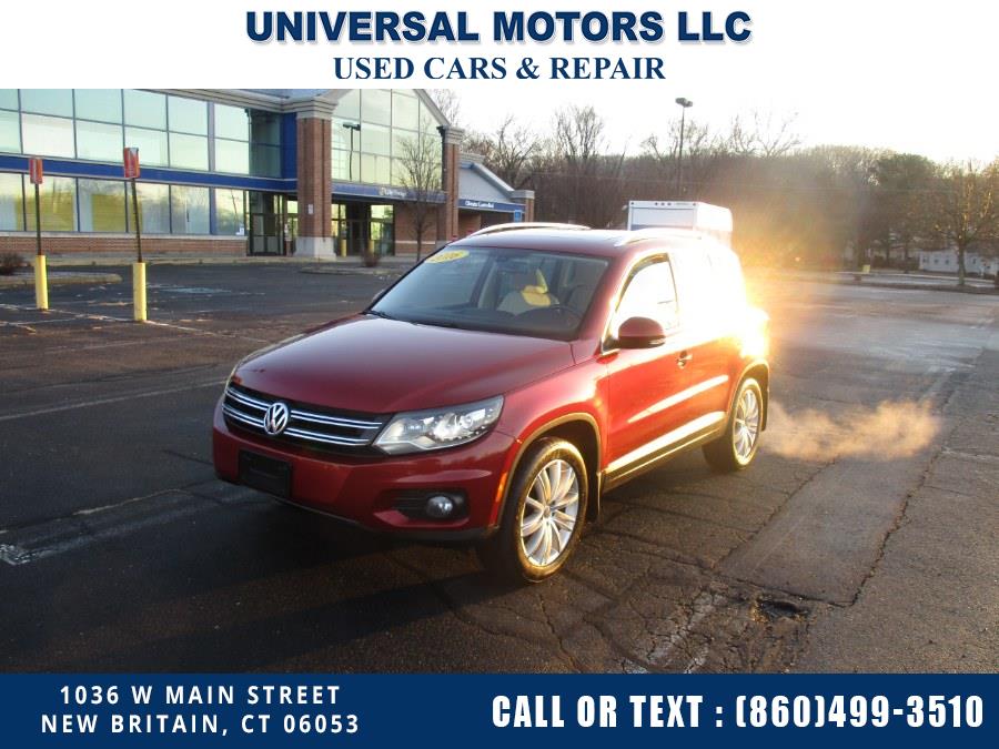 2016 Volkswagen Tiguan 4MOTION 4dr Auto SEL, available for sale in New Britain, Connecticut | Universal Motors LLC. New Britain, Connecticut