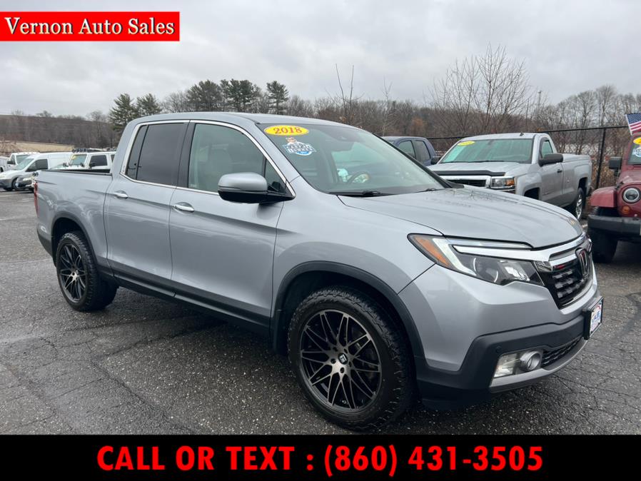 2018 Honda Ridgeline RTL-E AWD, available for sale in Manchester, Connecticut | Vernon Auto Sale & Service. Manchester, Connecticut 2018 Honda Ridgeline RTL-E AWD, available for sale in Manchester, Connecticut | Vernon Auto Sale & Service. Manchester, Connecticut