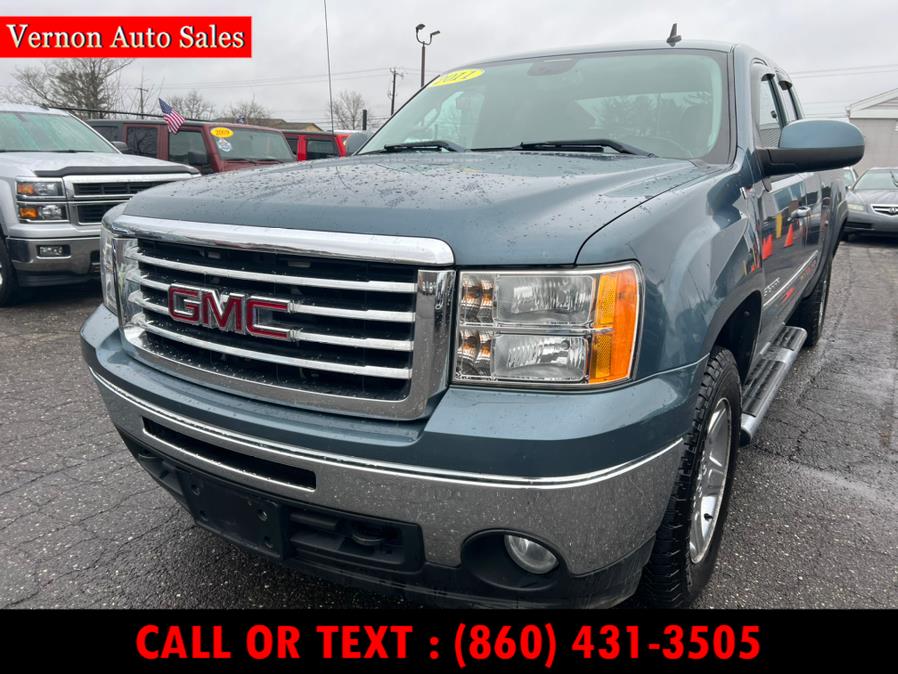 2011 GMC Sierra 1500 4WD Ext Cab 143.5" SLE, available for sale in Manchester, Connecticut | Vernon Auto Sale & Service. Manchester, Connecticut