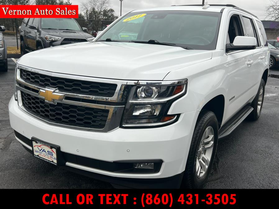 Used Chevrolet Tahoe 4WD 4dr LT 2017 | Vernon Auto Sale & Service. Manchester, Connecticut