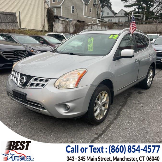 2012 Nissan Rogue AWD 4dr SV, available for sale in Manchester, Connecticut | Best Auto Sales LLC. Manchester, Connecticut