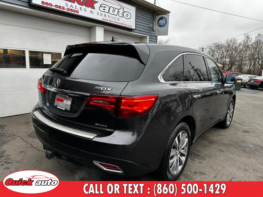 2015 Acura MDX SH-AWD 4dr Tech Pkg, available for sale in Bristol, Connecticut | Quick Auto LLC. Bristol, Connecticut 2015 Acura MDX SH-AWD 4dr Tech Pkg, available for sale in Bristol, Connecticut | Quick Auto LLC. Bristol, Connecticut